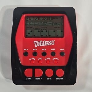 Handheld Electronic Game - Red and Black A1